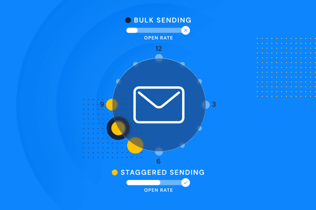 Staggered sending: The benefits of small batch vs. bulk emails